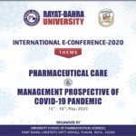 International E-Commerce 2020: Pharmaceutical Care & Management Perspective Of Covid-19 Pandemic